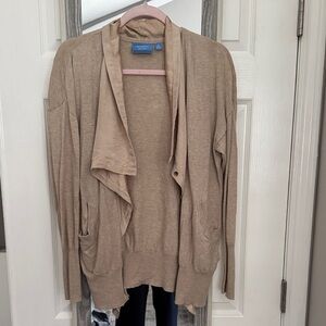 Simply Vera Vera Wang Light Brown Cardigan